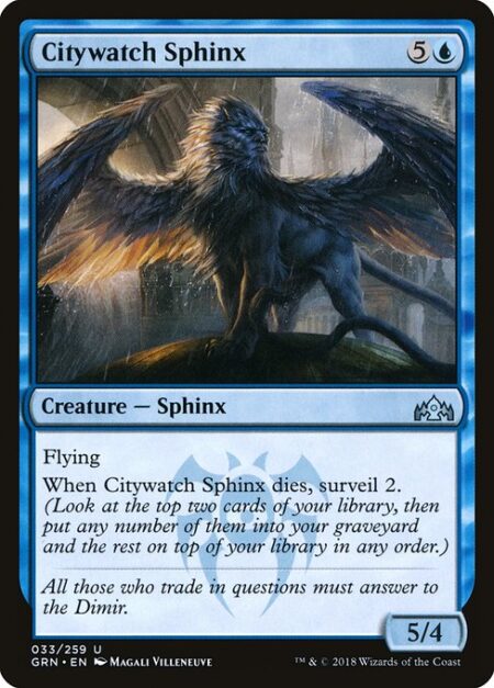 Citywatch Sphinx - Flying