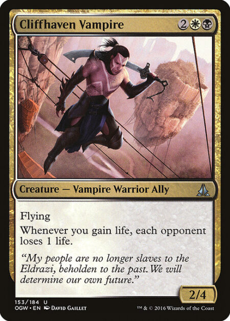 Cliffhaven Vampire - Flying