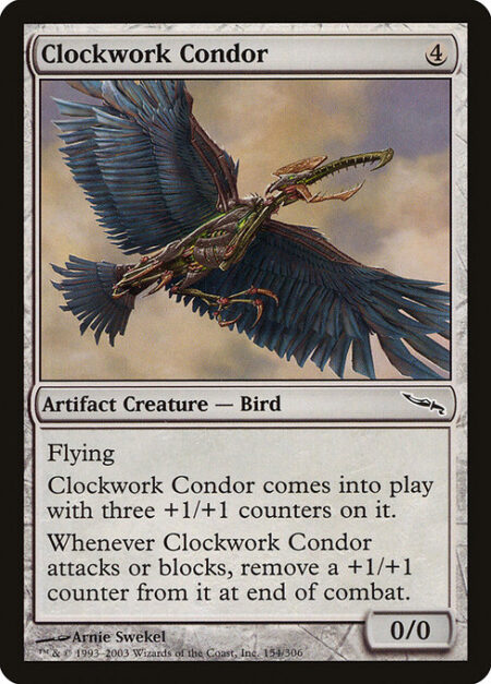 Clockwork Condor - Flying