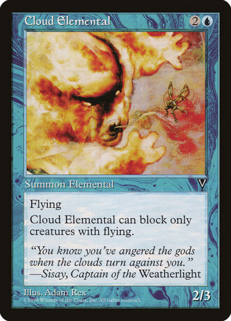 Cloud Elemental - Flying