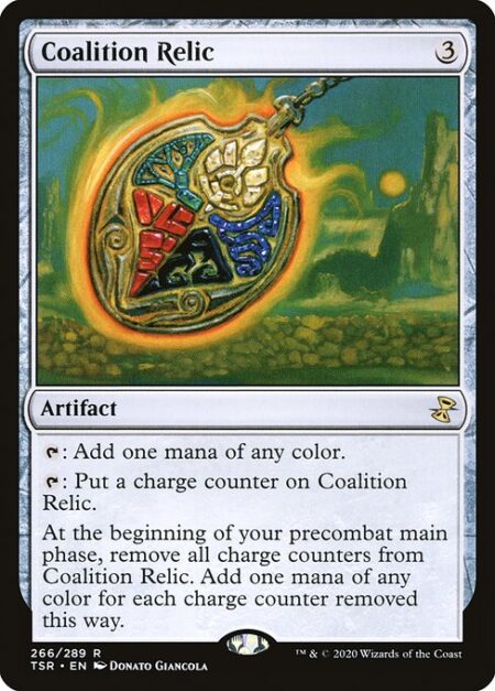 Coalition Relic - {T}: Add one mana of any color.