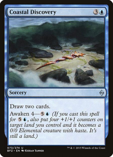 Coastal Discovery - Draw two cards.