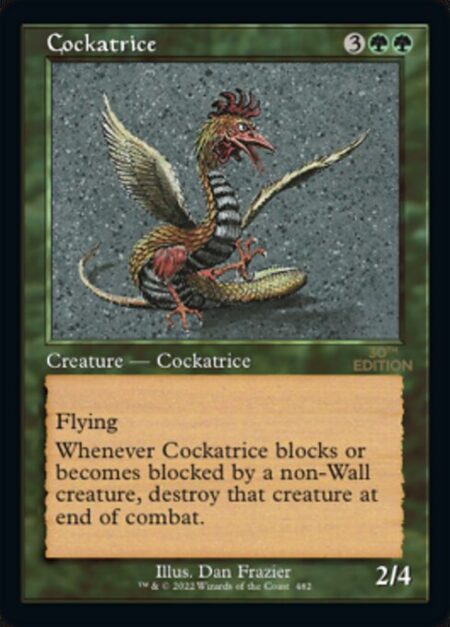 Cockatrice - Flying