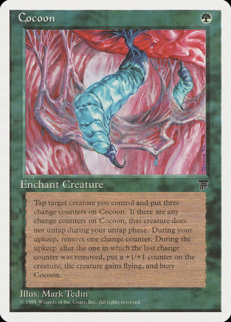 Cocoon - Enchant creature you control