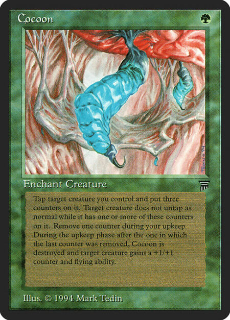 Cocoon - Enchant creature you control