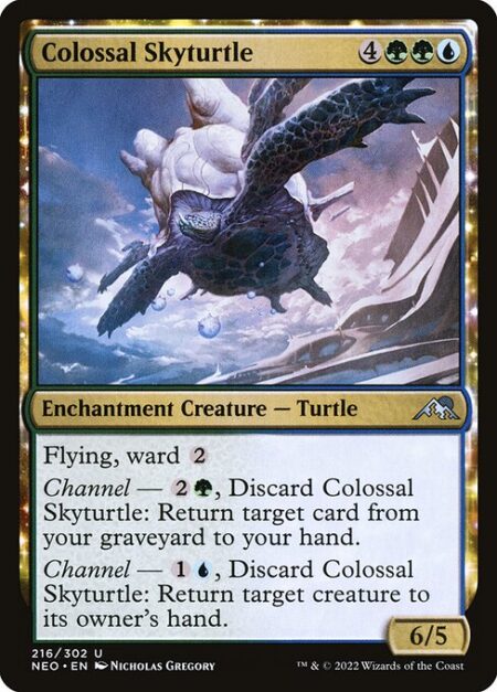 Colossal Skyturtle - Flying