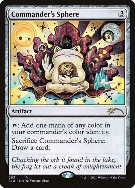 Commander's Sphere - {T}: Add one mana of any color in your commander's color identity.