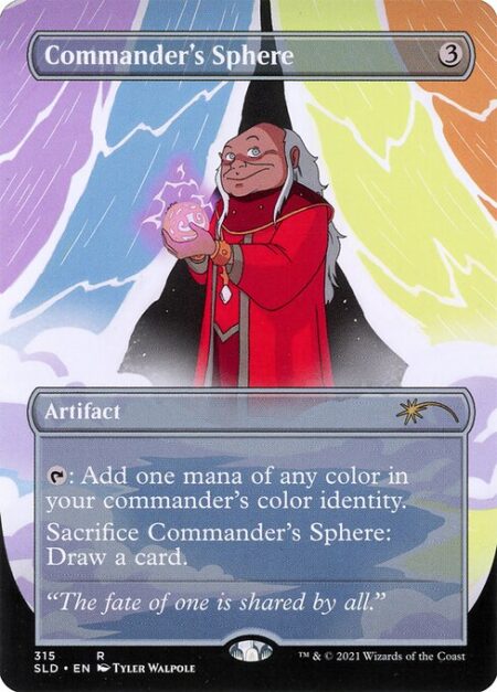 Commander's Sphere - {T}: Add one mana of any color in your commander's color identity.