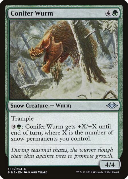 Conifer Wurm - Trample