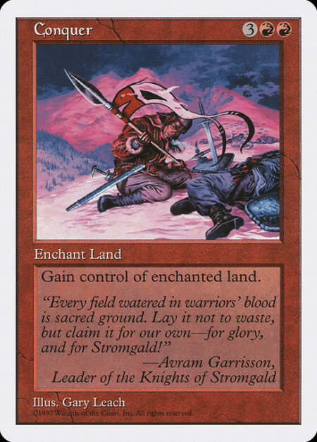 Conquer - Enchant land