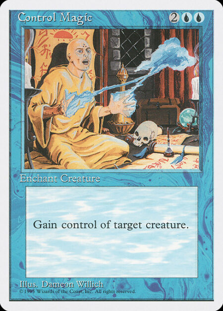 Control Magic - Enchant creature