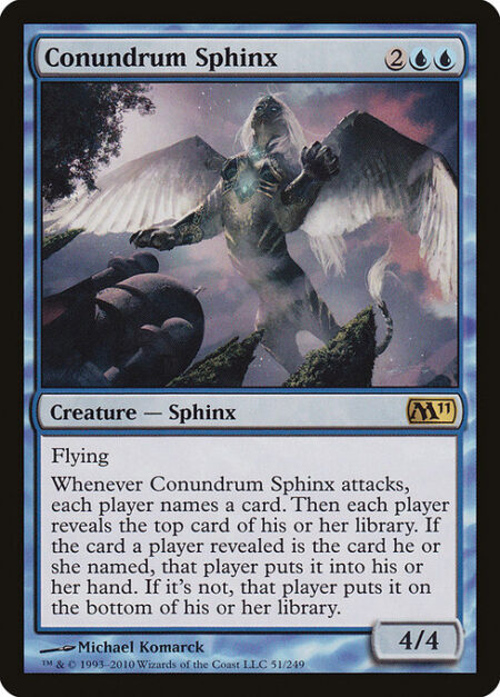 Conundrum Sphinx - Flying