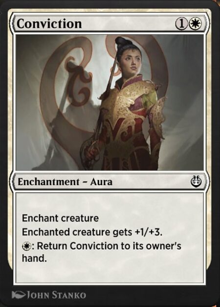 Conviction - Enchant creature