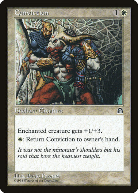 Conviction - Enchant creature