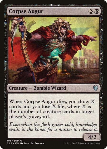 Corpse Augur - When Corpse Augur dies