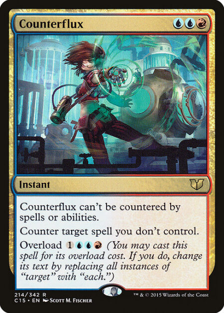 Counterflux - This spell can't be countered.
