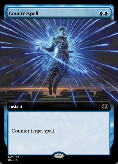 Counterspell - Counter target spell.