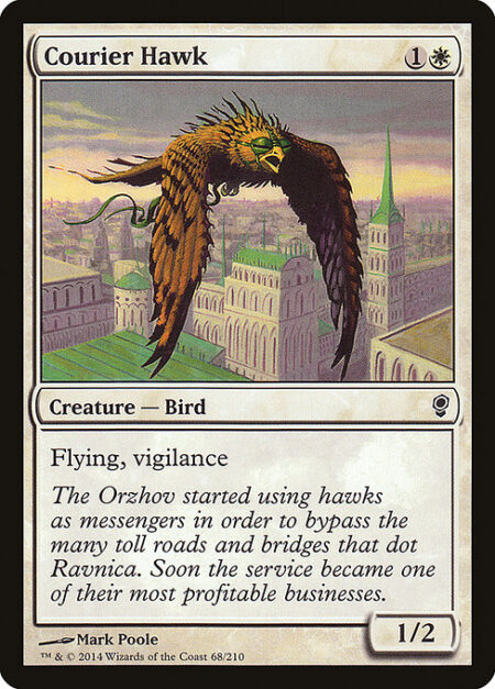 Courier Hawk - Flying