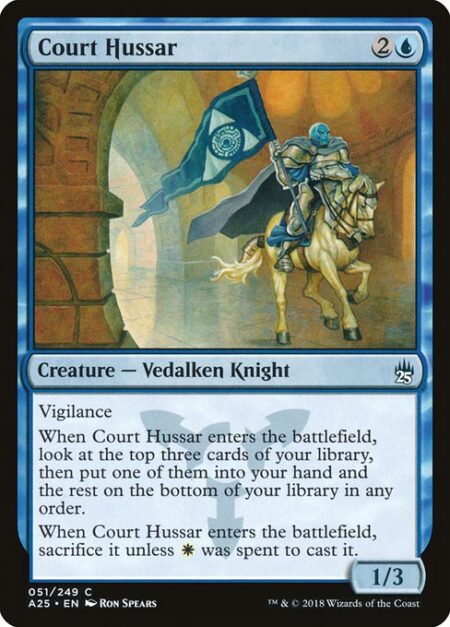 Court Hussar - Vigilance