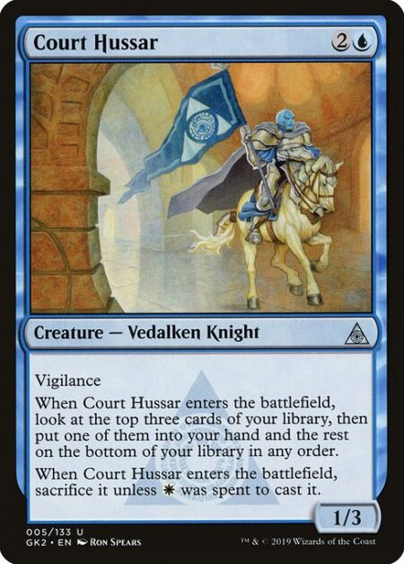 Court Hussar - Vigilance