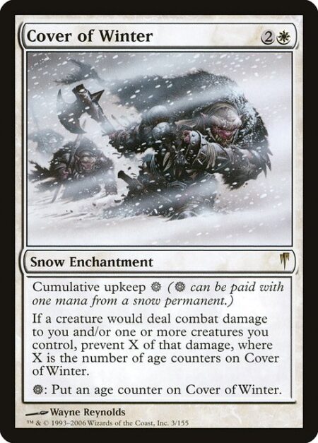 Cover of Winter - Cumulative upkeep {S} (At the beginning of your upkeep