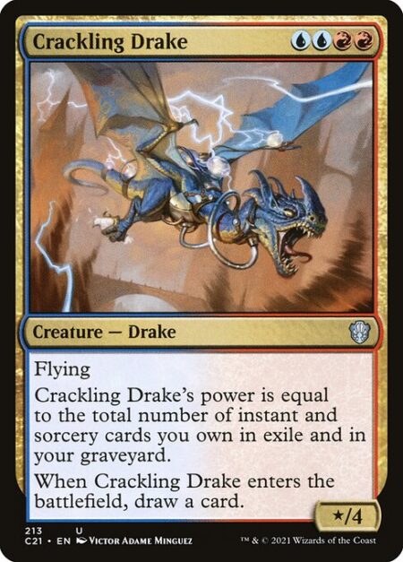 Crackling Drake - Flying