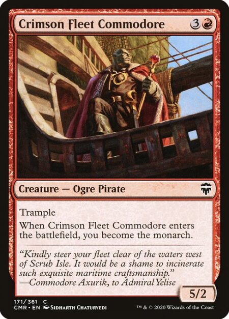 Crimson Fleet Commodore - Trample