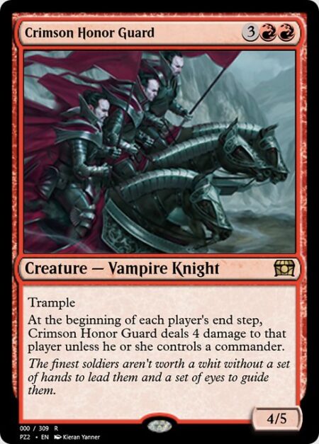 Crimson Honor Guard - Trample