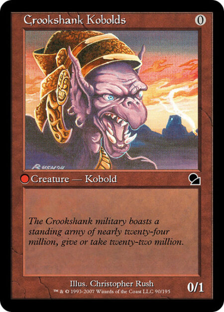 Crookshank Kobolds -