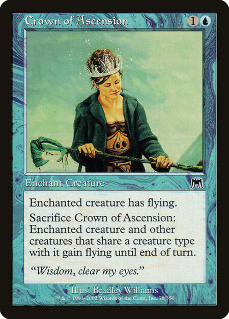 Crown of Ascension - Enchant creature