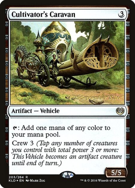 Cultivator's Caravan - {T}: Add one mana of any color.