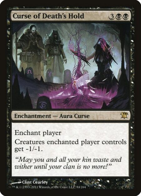 Curse of Death's Hold - Enchant player