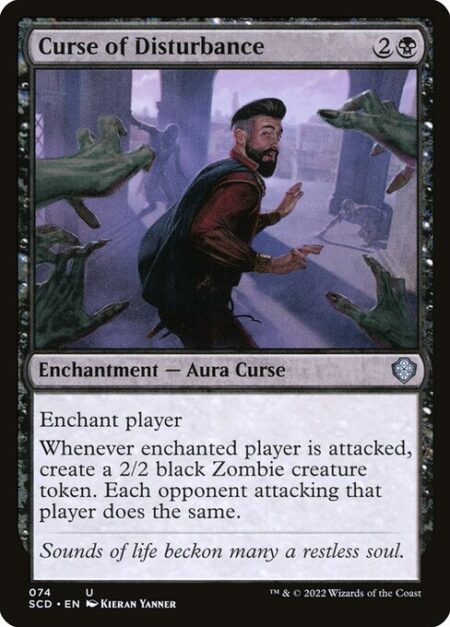 Curse of Disturbance - Enchant player