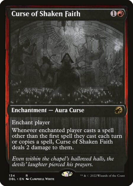 Curse of Shaken Faith - Enchant player