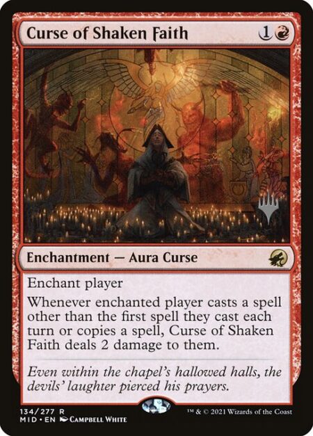 Curse of Shaken Faith - Enchant player