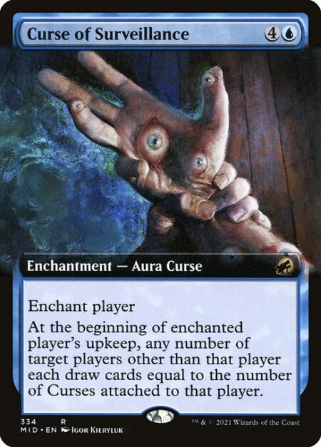 Curse of Surveillance - Enchant player