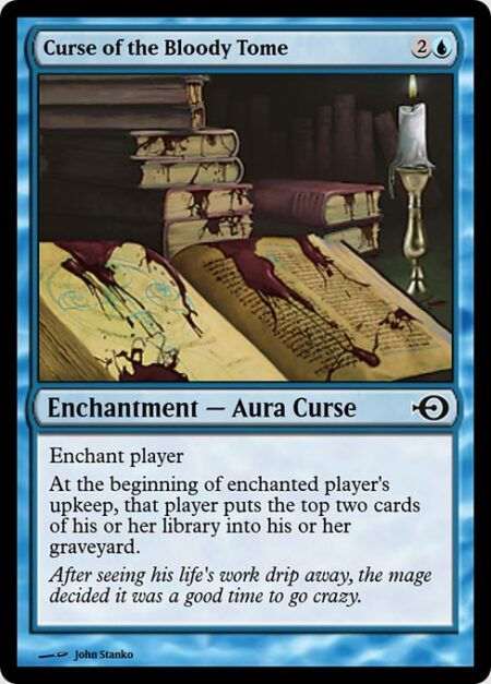 Curse of the Bloody Tome - Enchant player