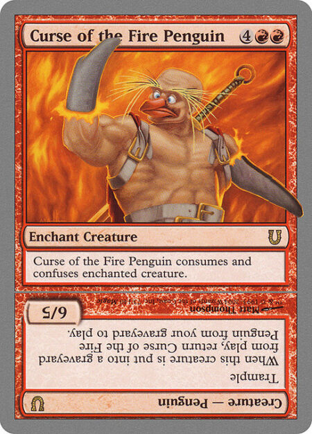 Curse of the Fire Penguin // Curse of the Fire Penguin Creature -