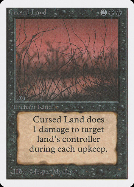 Cursed Land - Enchant land