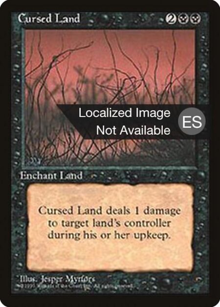 Cursed Land - Enchant land