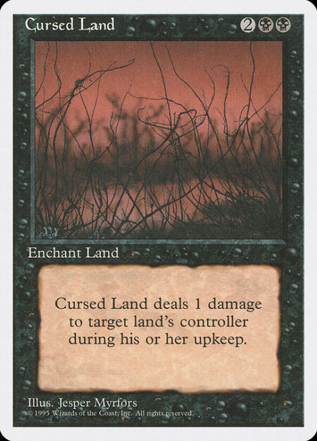 Cursed Land - Enchant land