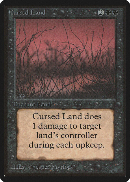 Cursed Land - Enchant land