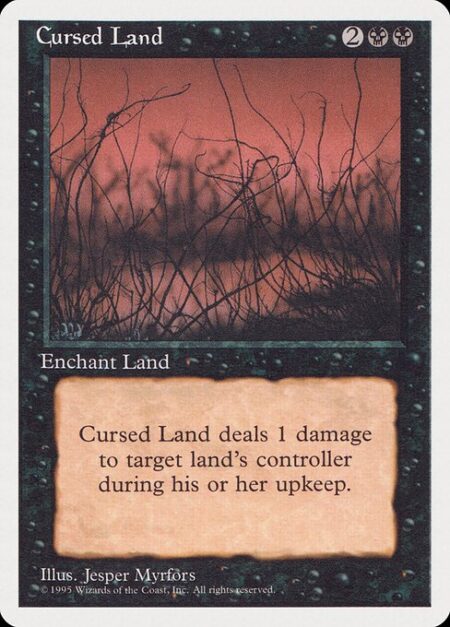 Cursed Land - Enchant land