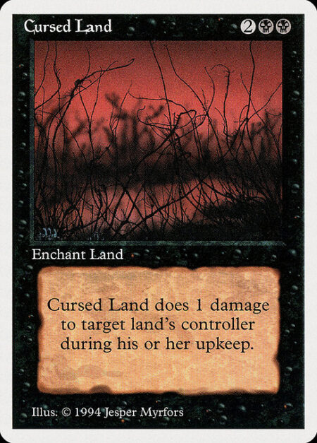 Cursed Land - Enchant land