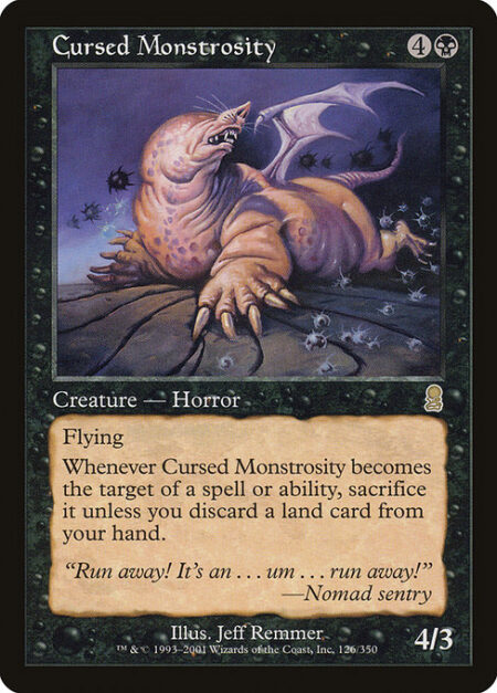 Cursed Monstrosity - Flying