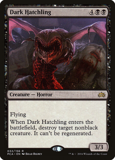 Dark Hatchling - Flying