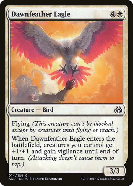 Dawnfeather Eagle - Flying