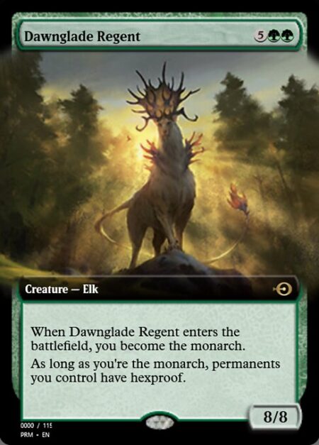 Dawnglade Regent - When Dawnglade Regent enters the battlefield