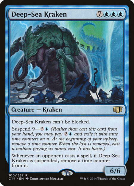 Deep-Sea Kraken - Deep-Sea Kraken can't be blocked.