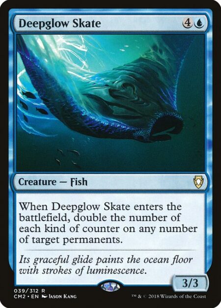 Deepglow Skate - When Deepglow Skate enters the battlefield